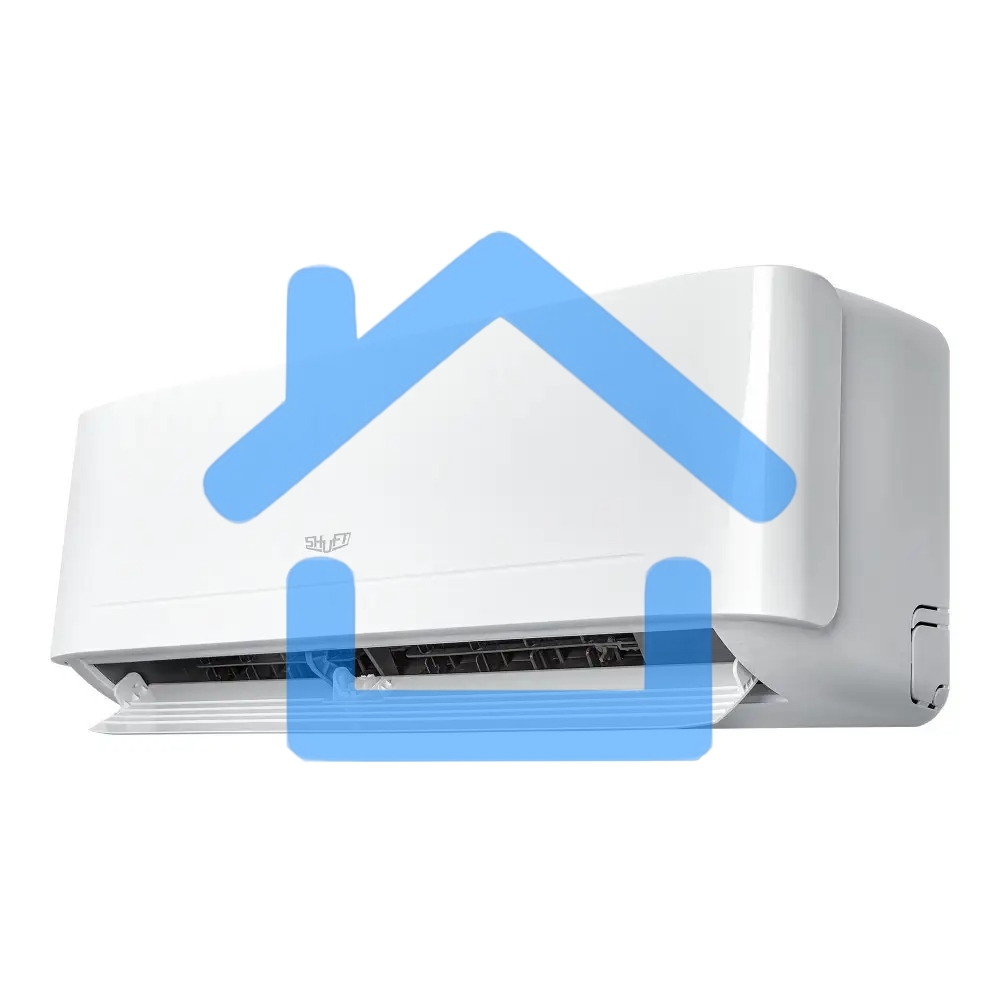 Блок внутренний сплит-системы Shuft Berg SFTO/in-24HN1_24Y 24000 BTU, 70 м2, 26 дБ, охлаждение, обогрев, осушение, белый