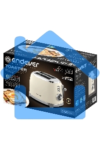 Тостер электрический ENDEVER Skyline ST-129 850 Вт, бежевый