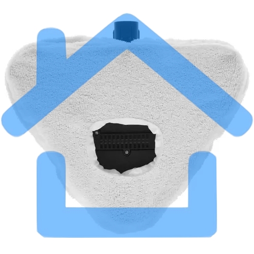 Швабра паровая Kitfort КТ-1076 1300Вт фисташковый