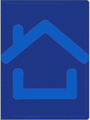 Папка с 30 прозрачными вкладками Silwerhof Eco A4, пластик, 0.5мм, синий