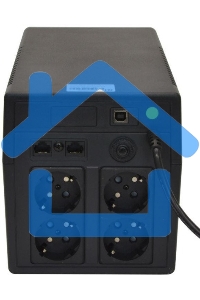 Источник бесперебойного питания Связь Инжиниринг СИПБ1БА.6-11/ЛИ Schuko 600Вт 1000ВА черный