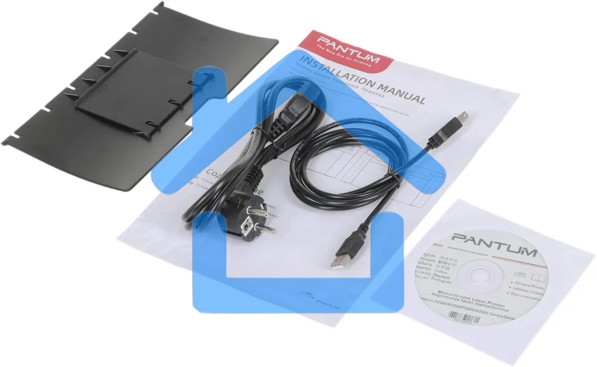 Принтер лазерный Pantum P2500NW, A4, ч/б, печ. до 22 стр/мин., 1200 x 1200 dpi, USB, RJ-45, Wi-Fi, Air Print