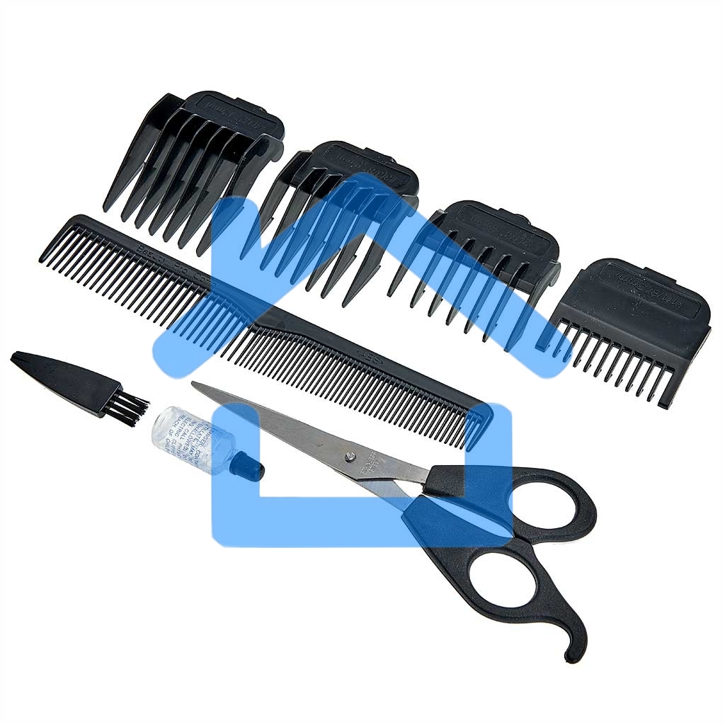 Машинка для стрижки волос ЯРОМИР ЯР-702 черный с красным