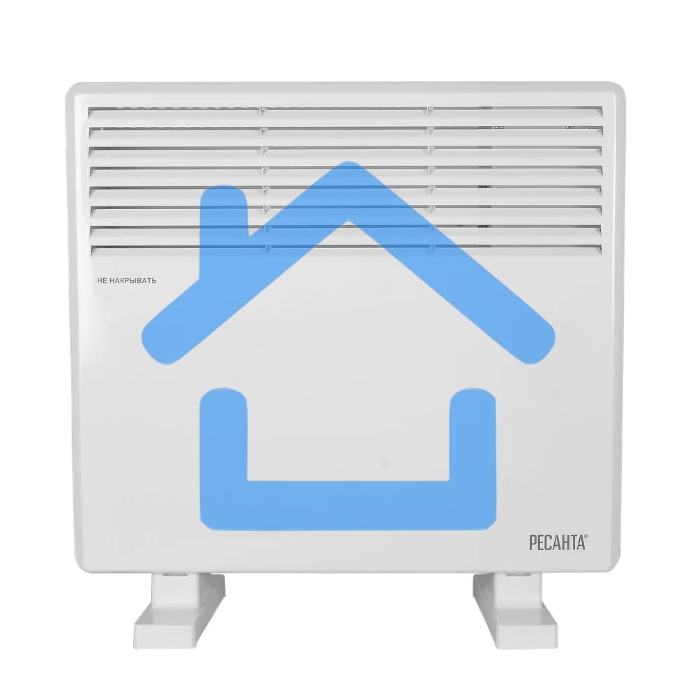 Конвектор Ресанта ОК-1000СН белый, 1000 Вт, 10 м2, термостат