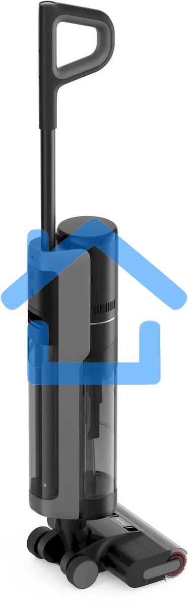 Пылесос моющий Dreame Wet and Dry Vacuum H12 Pro серый, питание от аккумулятора, 300 Вт, уборка влажная/сухая, пылесборник 0,9 л, работа от АКБ max - 35 мин