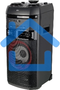 Мини-система LG OK65 X-BOOM -переноснаяс поддержкой караоке! Мощность 500Вт RMS, Bluetooth v.4.0/ / x2 USB / Аудио вход (3.5мм), х2 микр