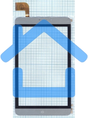 Сенсорное стекло (тачскрин) RP-468A-7.0 FPC-755-A1, серое