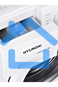 Стиральная машина Hyundai WME6003 белый, загр. фронтальная макс.: 6 кг 1000 об/мин класс: А++