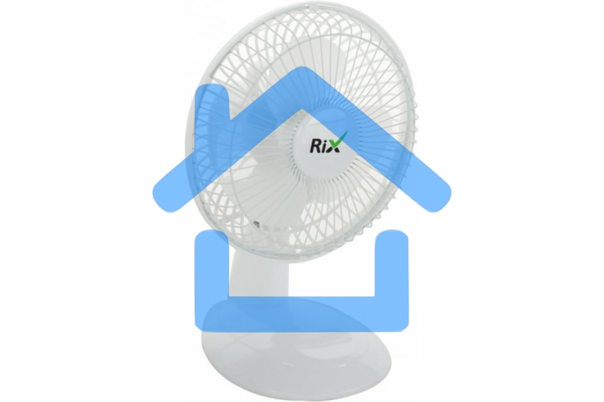 Вентилятор настольный Rix RDF-2200W белый