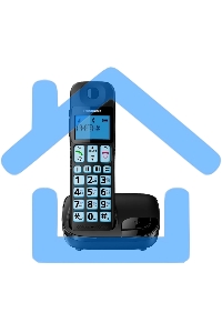 Телефон беспроводной (DECT) Panasonic KX-TGE110UCB черный