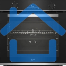 Встраиваемый духовой шкаф электрический Beko BBIM13300X черный