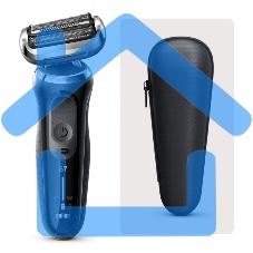 Электробритва сетчатая Braun Series 7 71-N1000S реж.эл.:3 питан.:аккум. черный