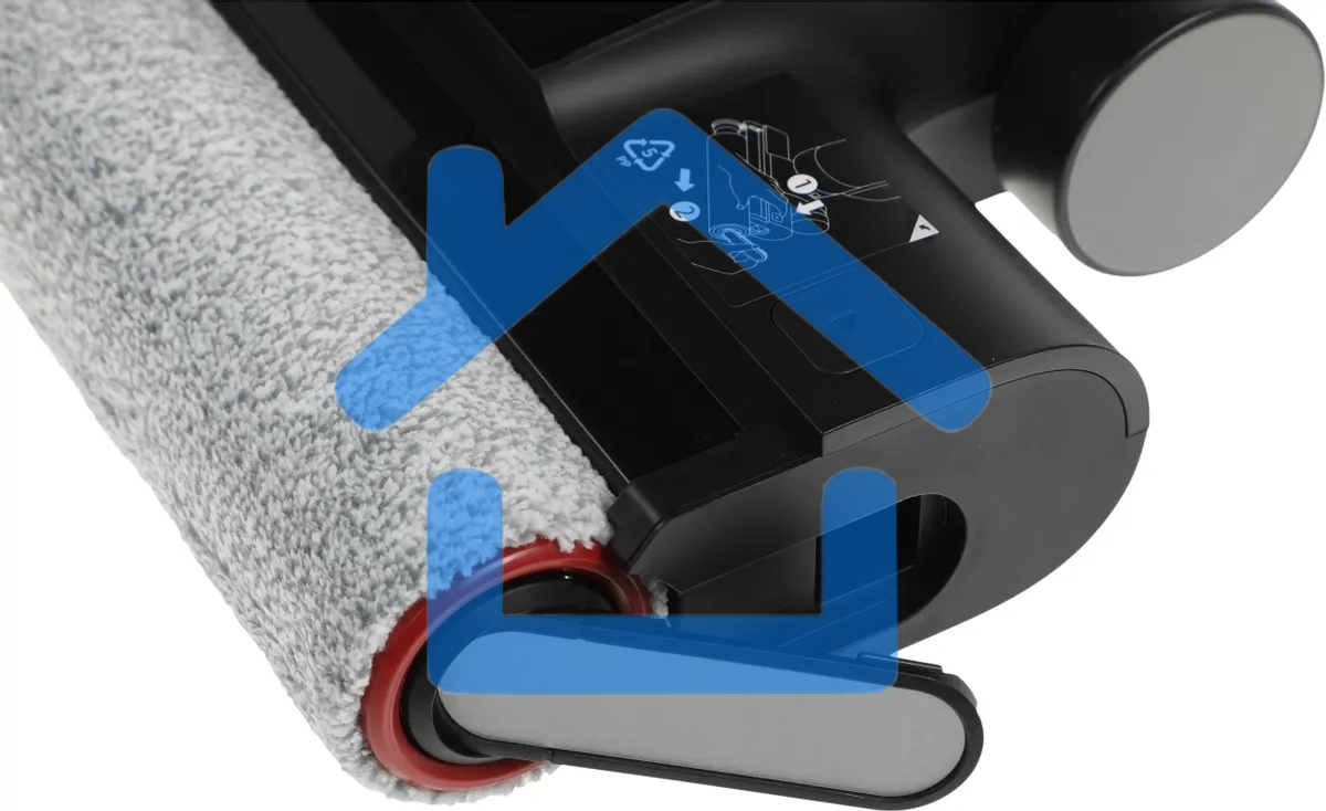 Пылесос моющий Dreame Wet and Dry Vacuum H12 Pro серый, питание от аккумулятора, 300 Вт, уборка влажная/сухая, пылесборник 0,9 л, работа от АКБ max - 35 мин