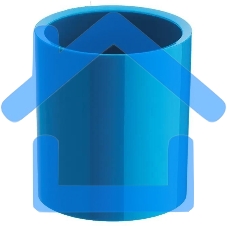 Подставка Deli E9155 для письменных принадлежностей, 85х85х95мм, ассорти, пластик