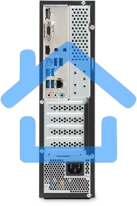 Компьютер IRU 310SC SFF Cel G6900 (3.4) 8Gb SSD256Gb UHDG 710 Windows 11 Professional GbitEth 200W черный (2017897)