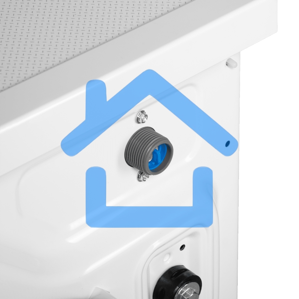 Стиральная машина Maunfeld MFWM128WH053 белая, загрузка фронтальная 7.5кг, 1200 об/мин., класс: A+++