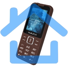 Мобильный телефон Maxvi K21 шоколадный