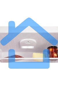 Холодильник Nordfrost NRB 162NF E бежевый двухкамерный 205/105 л морозилка снизу, капельная система