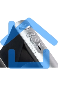 Миксер электрический Galaxy Line GL 2223, серый, ручной, 400 Вт, 5 скоростей, 2 насадки-венчика