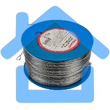 Проволока упаковочная в ПВХ Rexant 09-0103 прозрачная, бухта 250 м