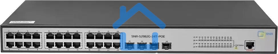 Коммутатор SNR управляемый уровня 2 SNR-S2962-24T