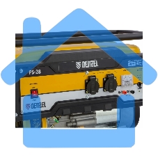 Электрогенератор бензиновый Denzel PS-28, 2.8 кВт, 85 дБ, 41 кг