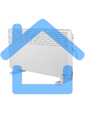 Конвектор Ресанта ОК-2000СН белый, 2000 Вт, 20 м2, термостат