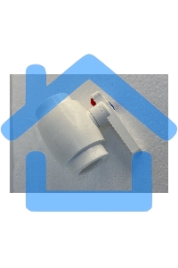 Кран шаровой 40 полнопроходной полипропиленовый PPR белый