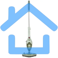 Швабра паровая Kitfort КТ-1076 1300Вт фисташковый