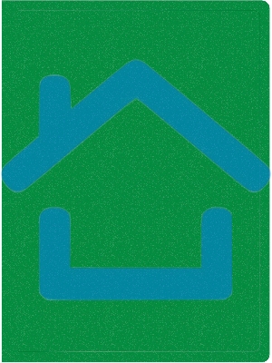 Папка с 30 прозрачными вкладками Silwerhof Eco A4, пластик, 0.5мм, зеленый