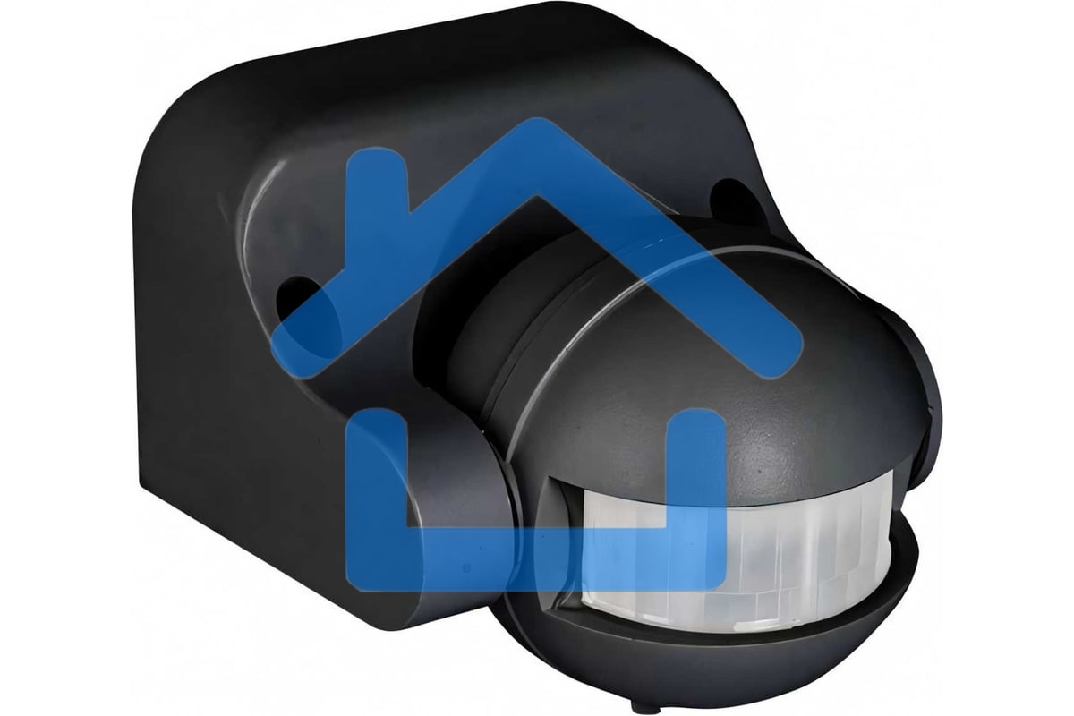 ИК датчик движения наст. EKF PROxima 1200Вт 180гр. до 12м IP44 MS-39b черный