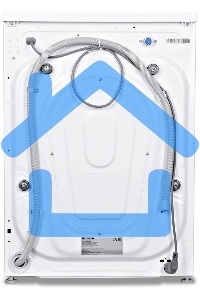 Стиральная машина Hyundai WME6003 белый, загр. фронтальная макс.: 6 кг 1000 об/мин класс: А++