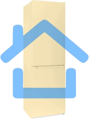 Холодильник Nordfrost NRB 162NF E бежевый двухкамерный 205/105 л морозилка снизу, капельная система