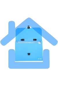 Папка-портфель Deli Rio EB40302 13 отделений, A4 полипропилен 0.6мм, ассорти