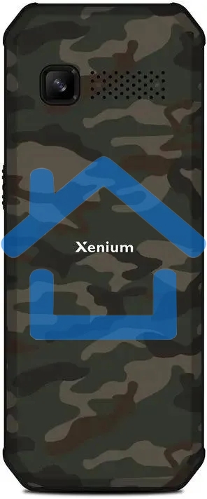 Мобильный телефон Xenium X300 зеленый камуфляж