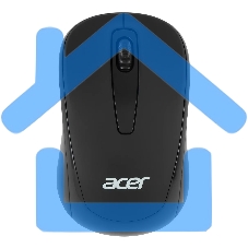 Мышь беспроводная Acer OMR133 черный, 1000 dpi, радиоканал, USB, кнопки - 3