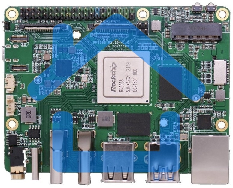 Одноплатный компьютер ROCK 5 Model B 4Gb 4Gb