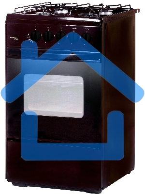 Плита газовая Лада Nova RG 24040 B коричневый, конфорок 4 шт, духовка 50 л, 50 см x 85 см x 60 см