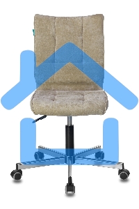 Кресло офисное Бюрократ CH-330M/LT-21 без подлокотников, песочный, крестовина металл