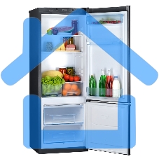 Холодильник Pozis RK-102 графит двухкамерный 188/57 л морозилка снизу