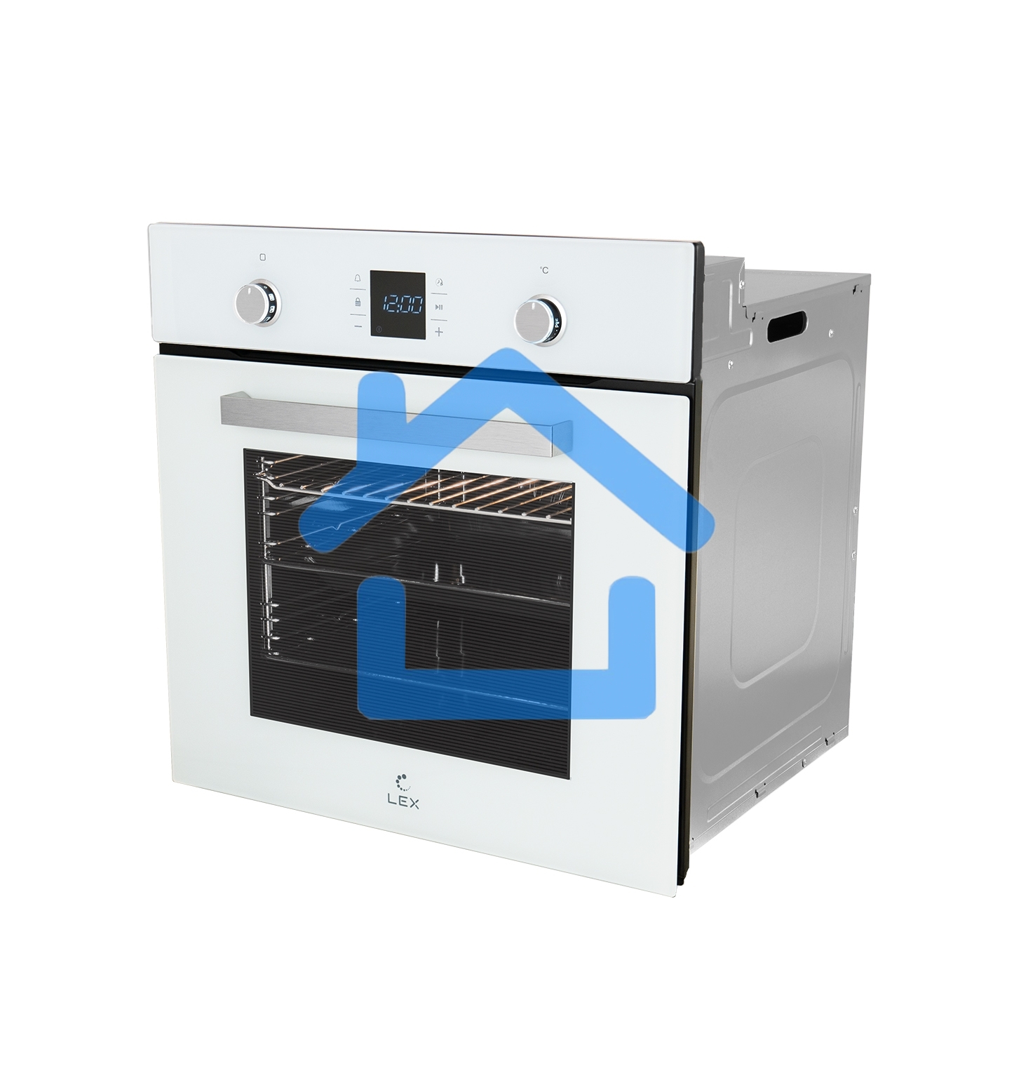 Духовка электрическая LEX EDP 094 WH60л 9 функций, встраиваемая
