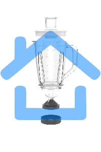 Блендер стационарный Moulinex Blendforce LM42Q110 600Вт белый