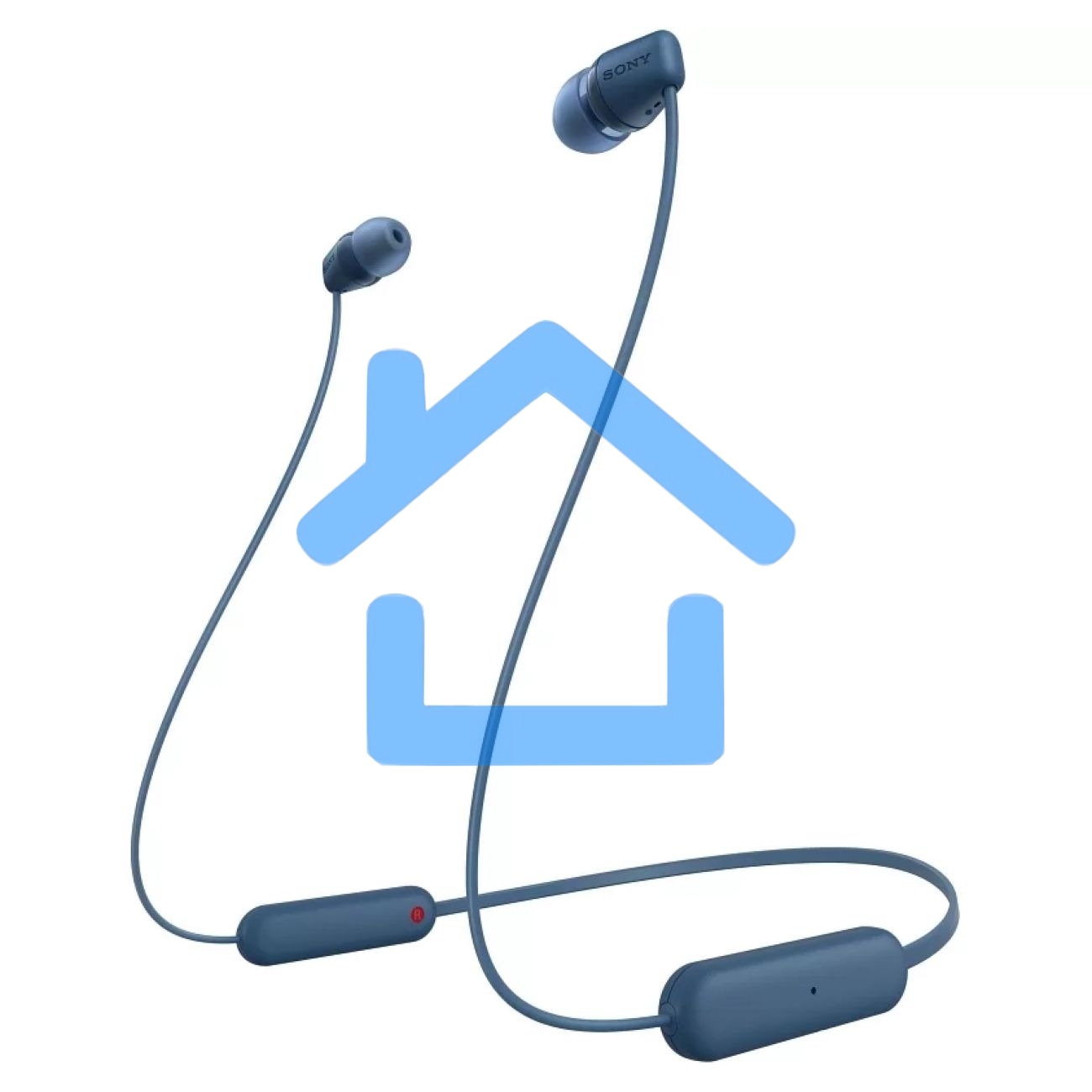 Наушники беспроводные Sony WI-C100 синий