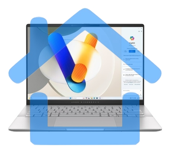 Ноутбук Asus Vivobook S14 OLED M5406NA-QD080 Cool Silver (90NB1491-M003N0)