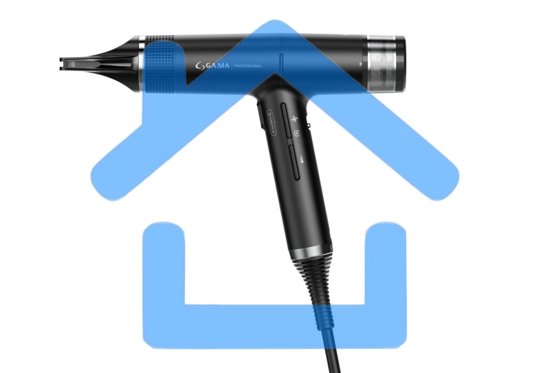 Фен IQ1 PERFETTO черный GA.MA