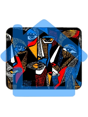 Коврик для мыши Smartbuy (SBMP-106-AR) Art S-size