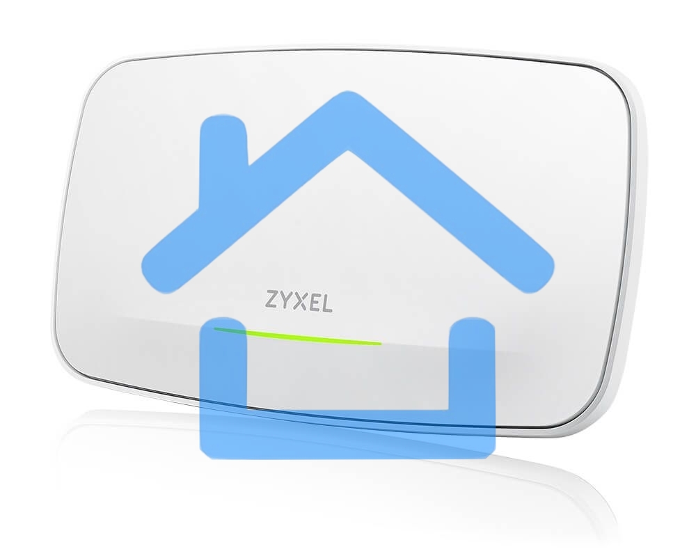 Точка доступа Zyxel NebulaFlex WBE660S, WiFi 7, 802.11a/b/g/n/ac/ax/be (2,4 и 5 ГГц), MU-MIMO, Smart Antenna, антенны 4x4, до 1376+8640 Мбит/с, 1xLAN 10GE, 1xLAN GE, PoE, защита от 4G/5G, BLE Beacon