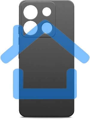 Чехол (клип-кейс) BoraSCO для Infinix Smart 7 Plus черный