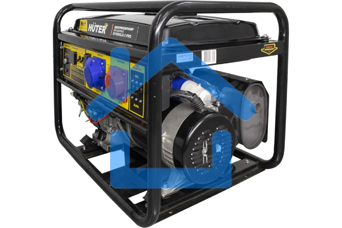 Электрогенератор бензиновый Huter DY9500LX-3 PRO, 8 кВт, 96 дБ, 79.4 кг