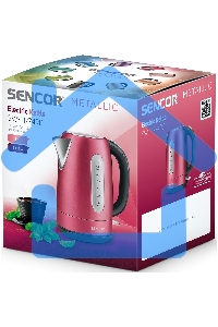 Чайник электрический Sencor SWK 1774RD 1,7 л, 2150 Вт, красный